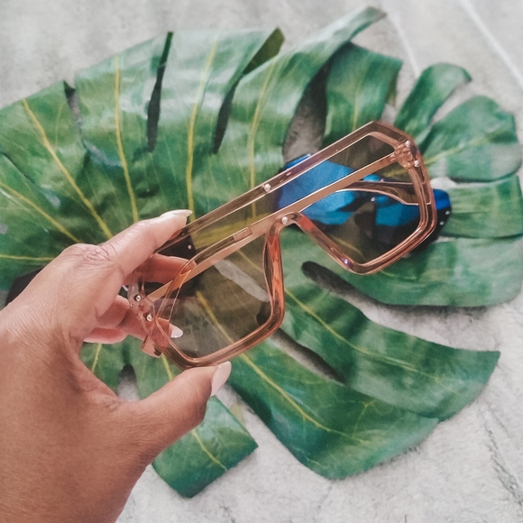 2/$40 Flewed Out Sunglasses Beige - Picture 1 of 6